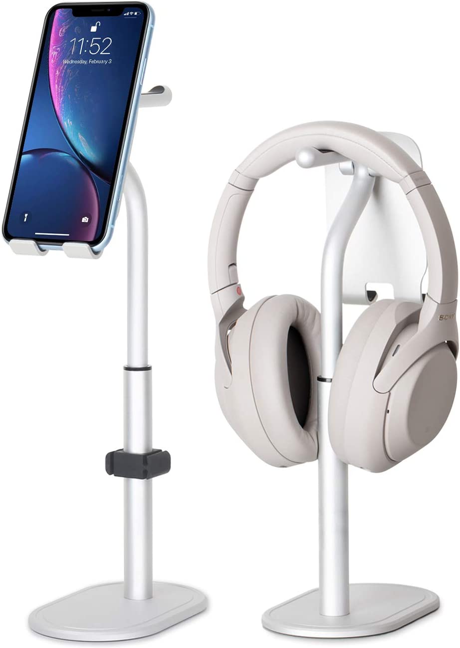 Cell Phone Stand and Headphone Stand 2 in 1