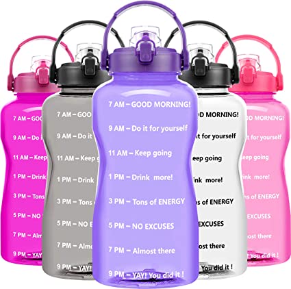 QuiFit Gallon Motivational Water Bottle